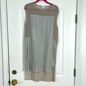 Grey Helmut Lang dress